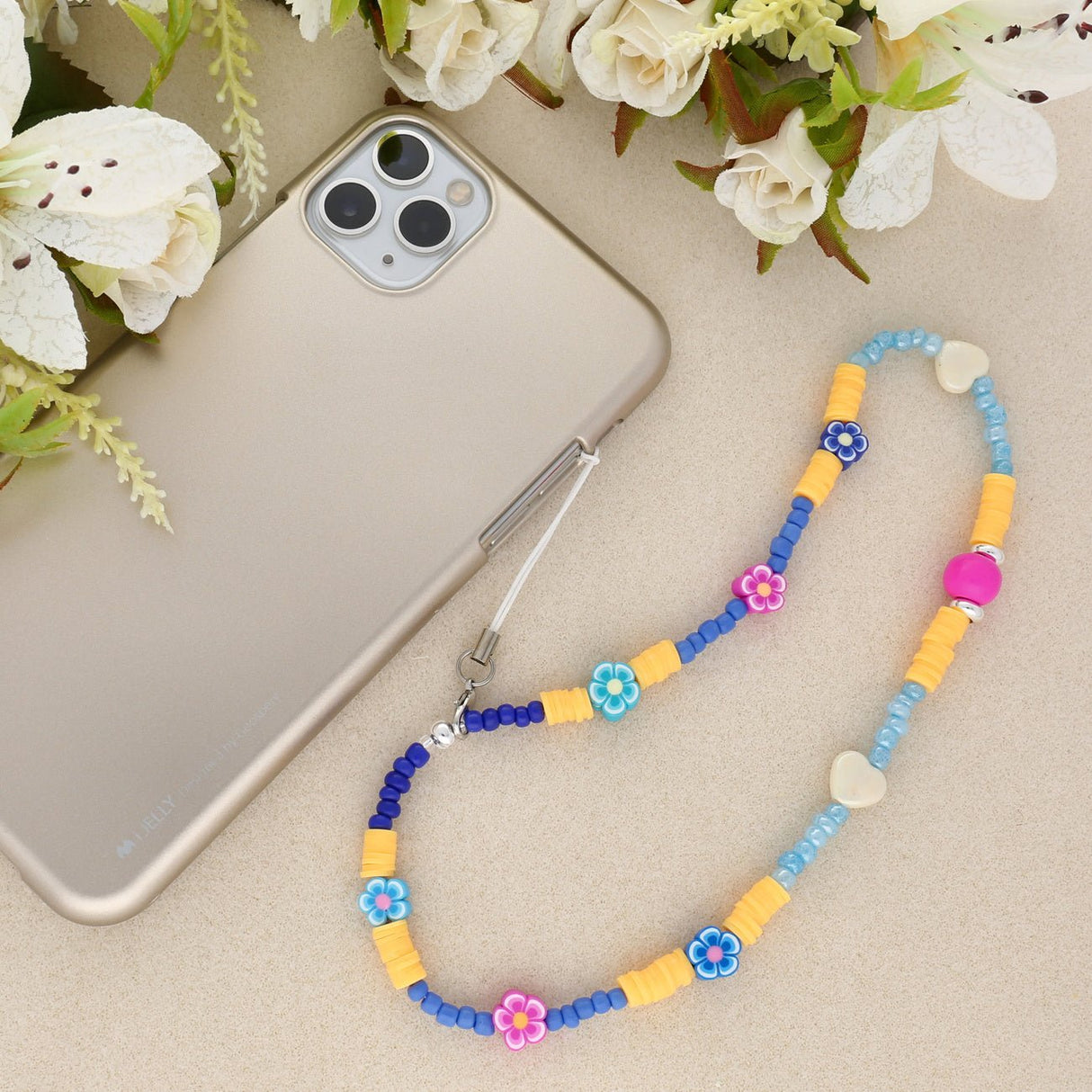 Perlen aus Polymer-Paste – Blume - PerlineBeads