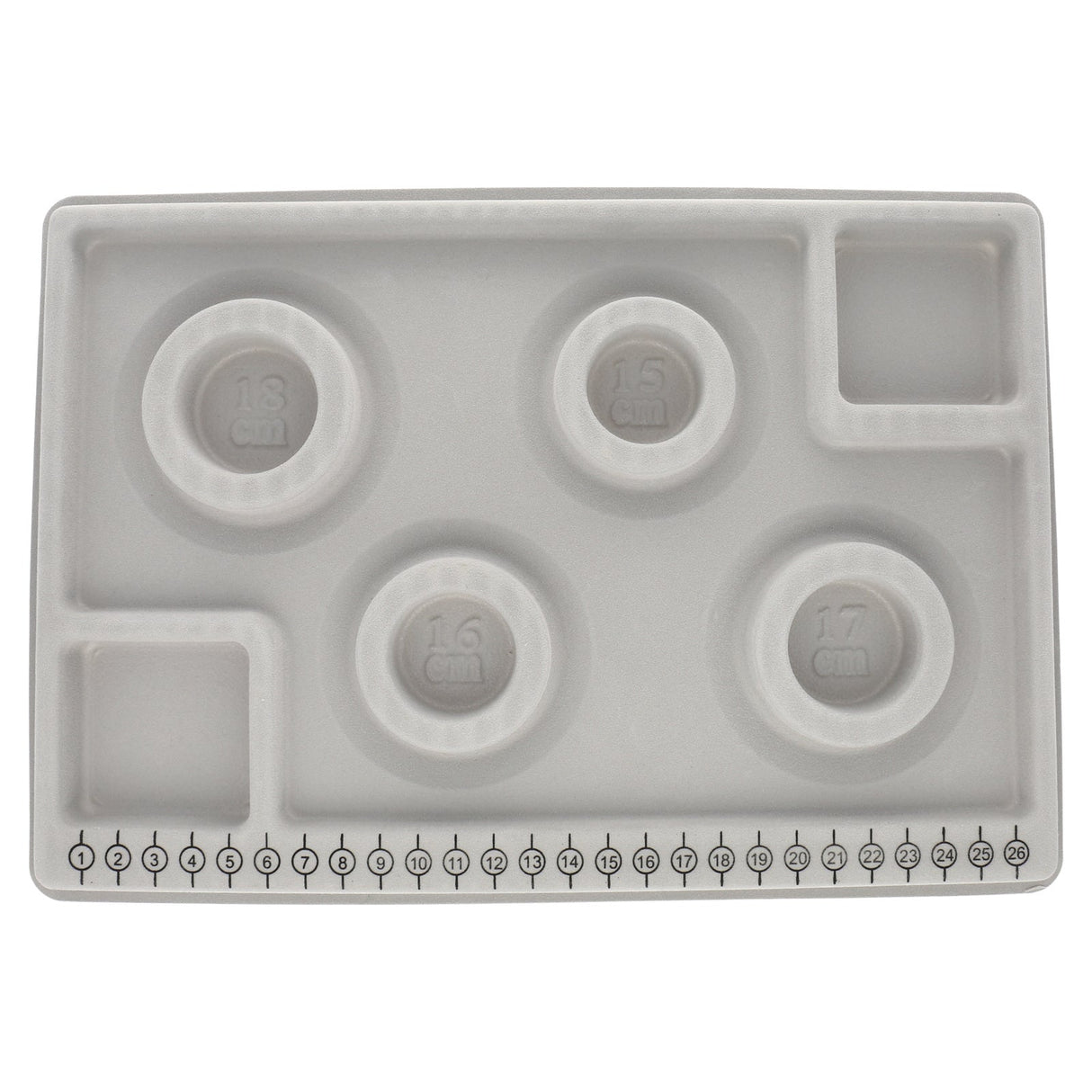 Perlenbrett für Armbänder - 29 x 20 x 1,6 cm - PerlineBeads