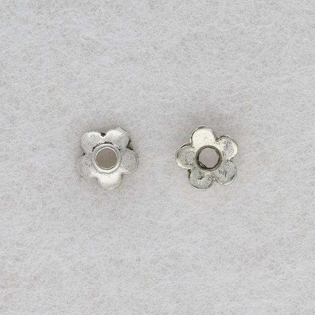 Perlenkappen Blumenform – 6,5 mm - PerlineBeads