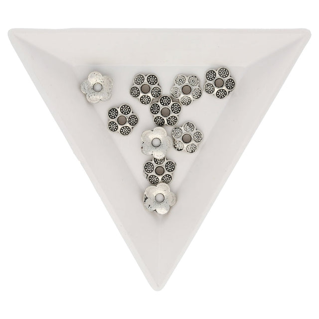 Perlenkappen Blumenform – 8 mm - PerlineBeads