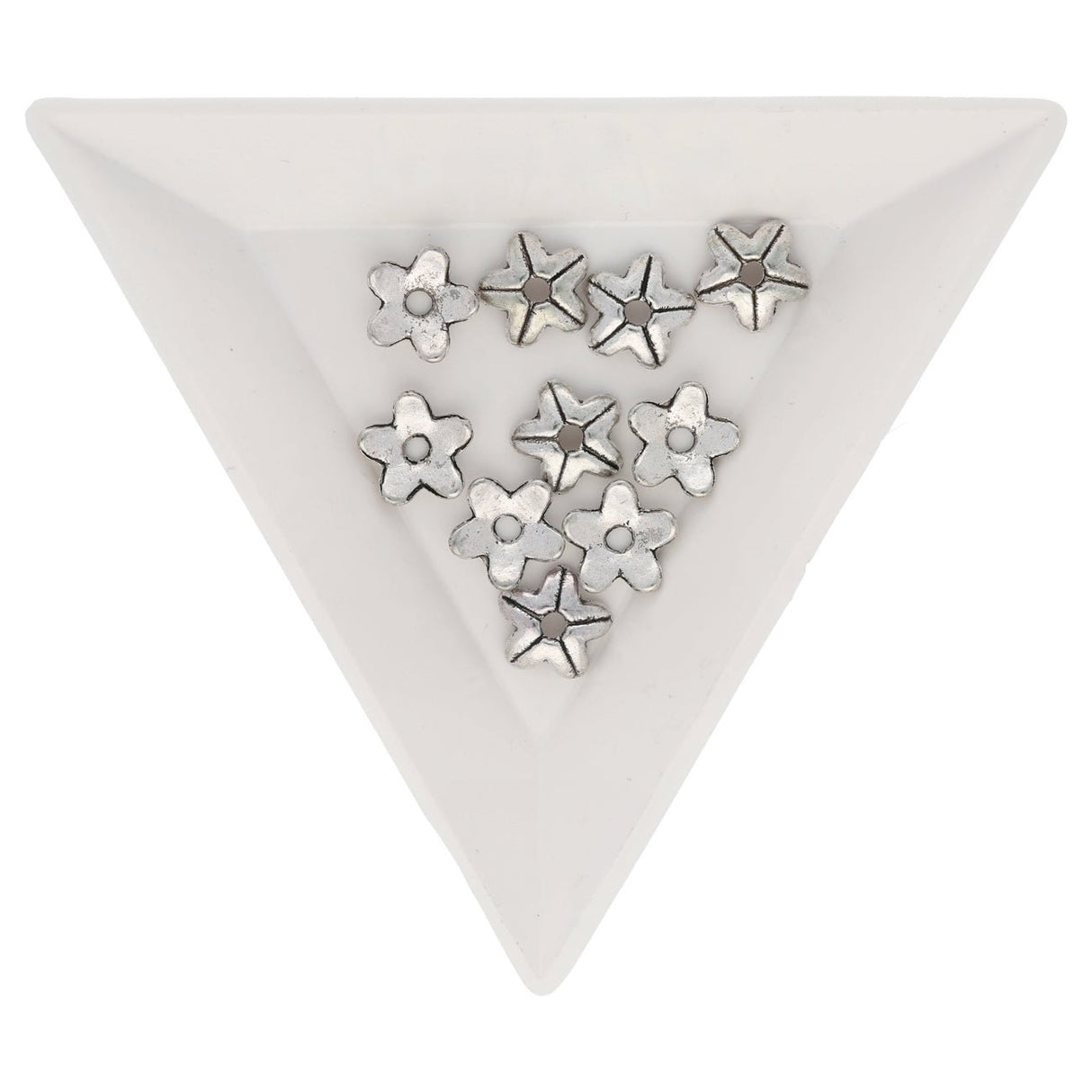 Perlenkappen Blumenform – 9 mm - PerlineBeads