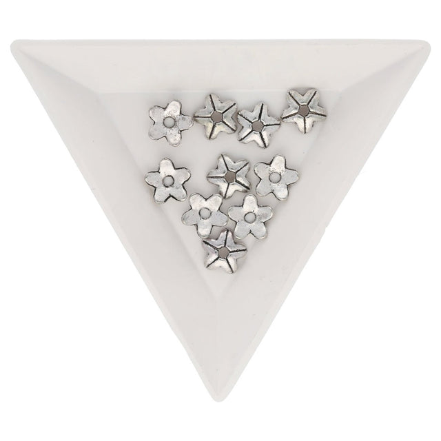 Perlenkappen Blumenform – 9 mm - PerlineBeads