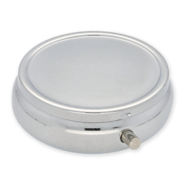 Pillendoese aus Metall mit drei Fächern - PerlineBeads