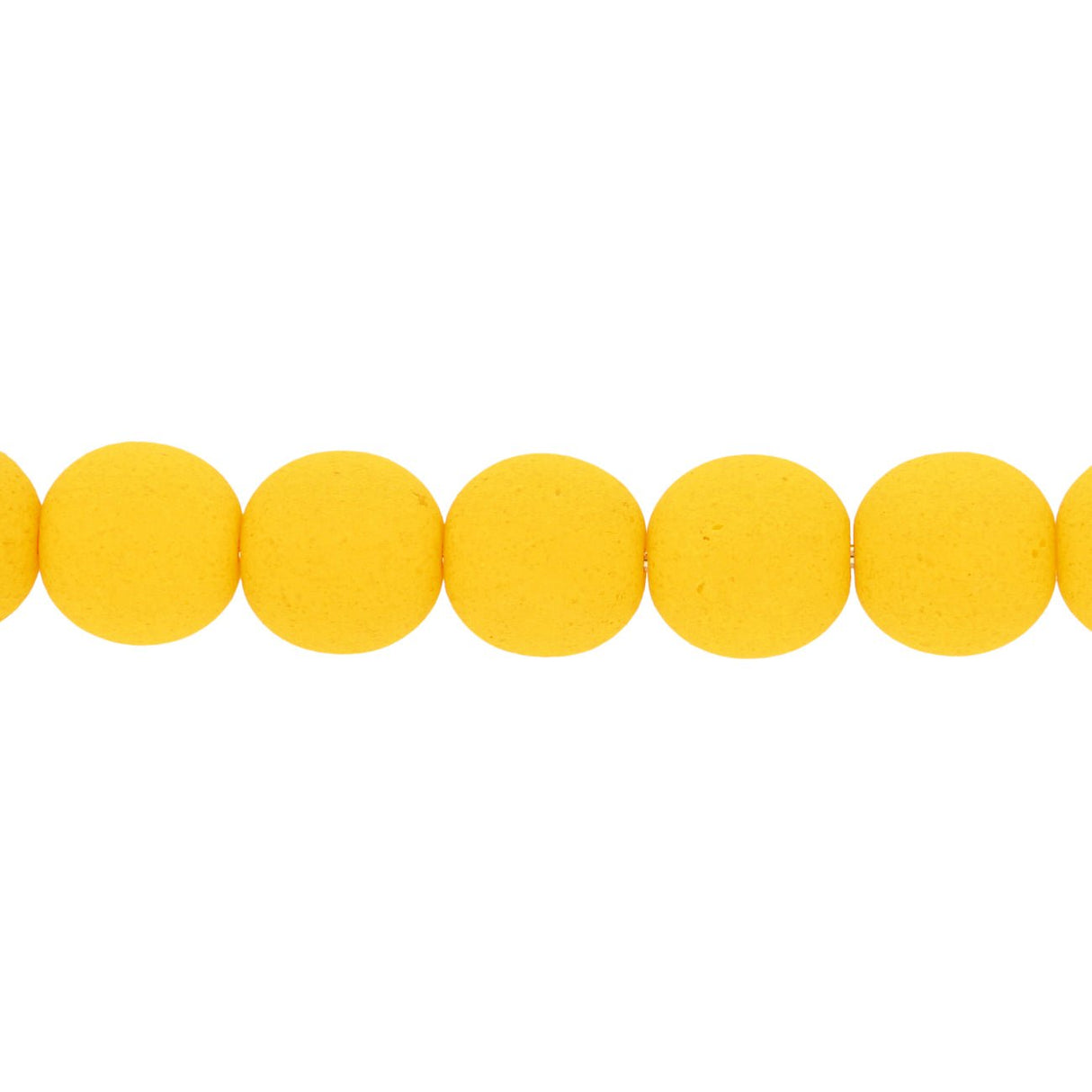 Recycelte Glasperlen 8 mm - Neon Bubbles Sunflower - PerlineBeads