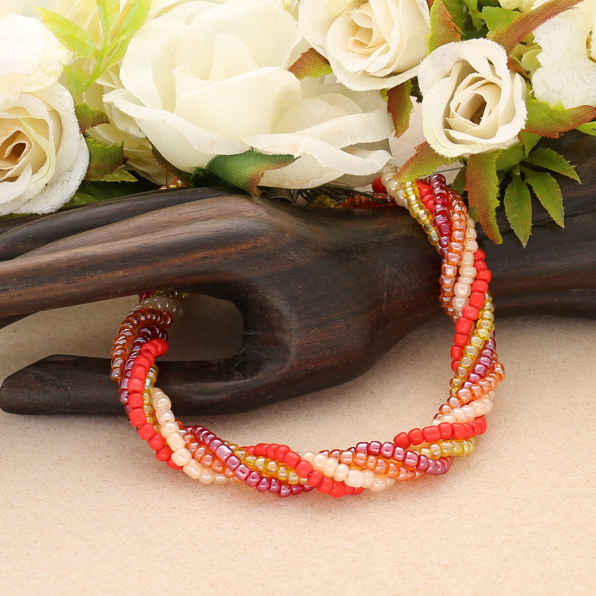 Rocailles Glasperlen Mix 8/0 unregelmässige Grösse – Summer - PerlineBeads