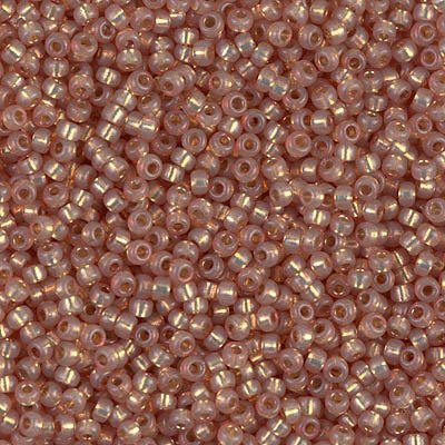 Rocailles-Perlen Miyuki 11/0 – Ducacoat Silver Lined Topaz Gold - PerlineBeads