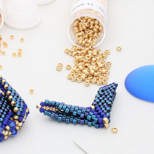 Rocailles-Perlen Miyuki 11/0 – Galvanized Yellow Gold - PerlineBeads