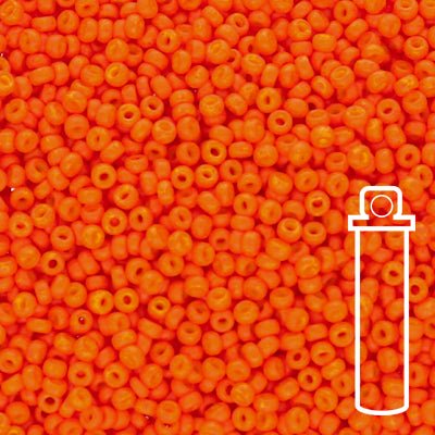 Rocailles-Perlen Miyuki 11/0 – Special Dyed Harvest Orange - PerlineBeads