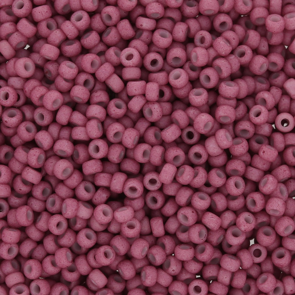 Rocailles-Perlen Miyuki 11/0 – Special Dyed Old Rose - PerlineBeads