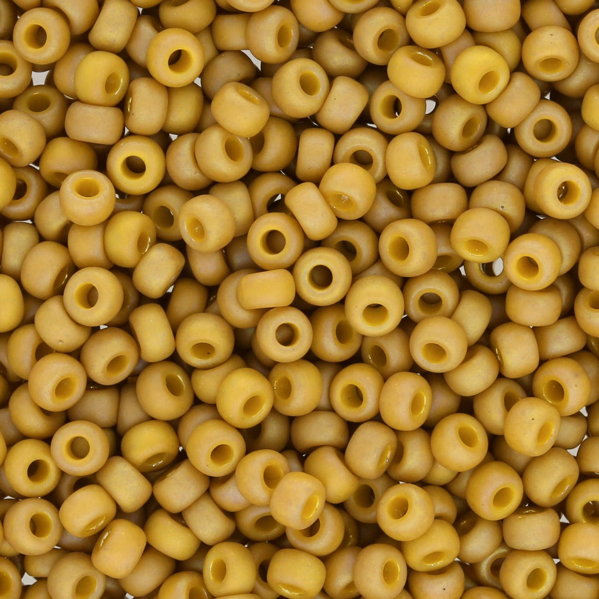 Rocailles-Perlen Miyuki 8/0 – Frost Opaque Glaze Rainbow Pistachio - PerlineBeads