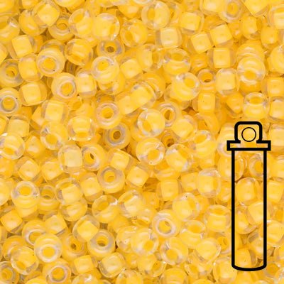 Rocailles-Perlen Miyuki 8/0 – Luminous Sun Glow - PerlineBeads