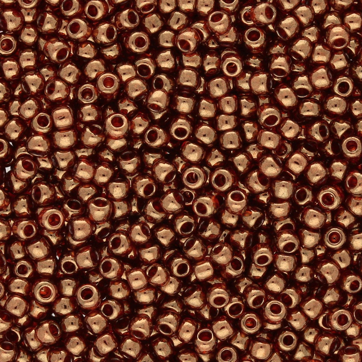 Rocailles-Perlen Toho 11/0 – Gold-Lustered African Sunset - PerlineBeads