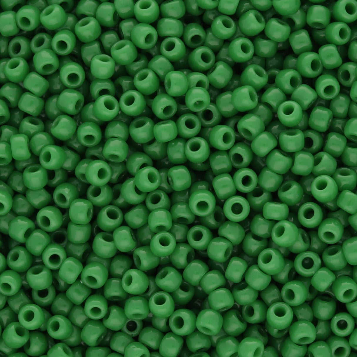 Rocailles-Perlen Toho 11/0 – Opaque Shamrock - PerlineBeads