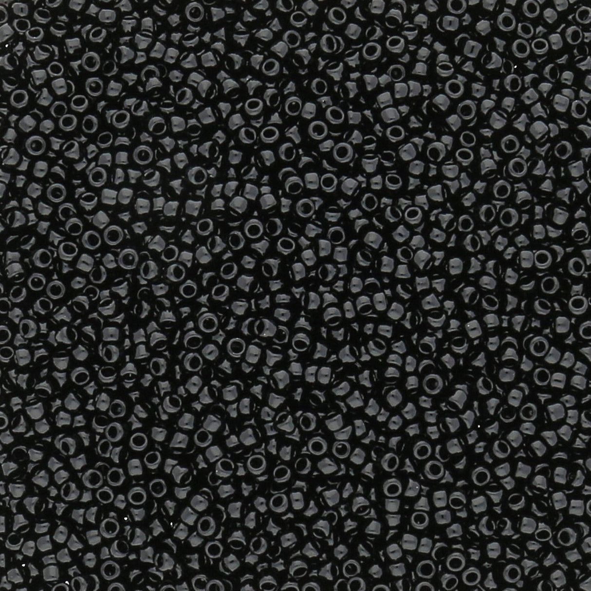 Rocailles-Perlen Toho 15/0 – Jet - PerlineBeads