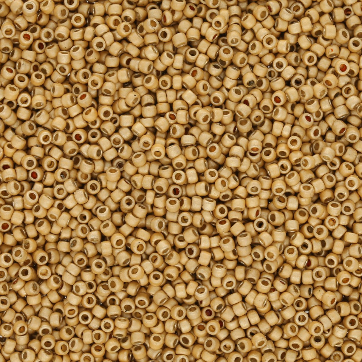 Rocailles-Perlen Toho 15/0 – PermaFinish - Matte Galvanized Starlight - PerlineBeads