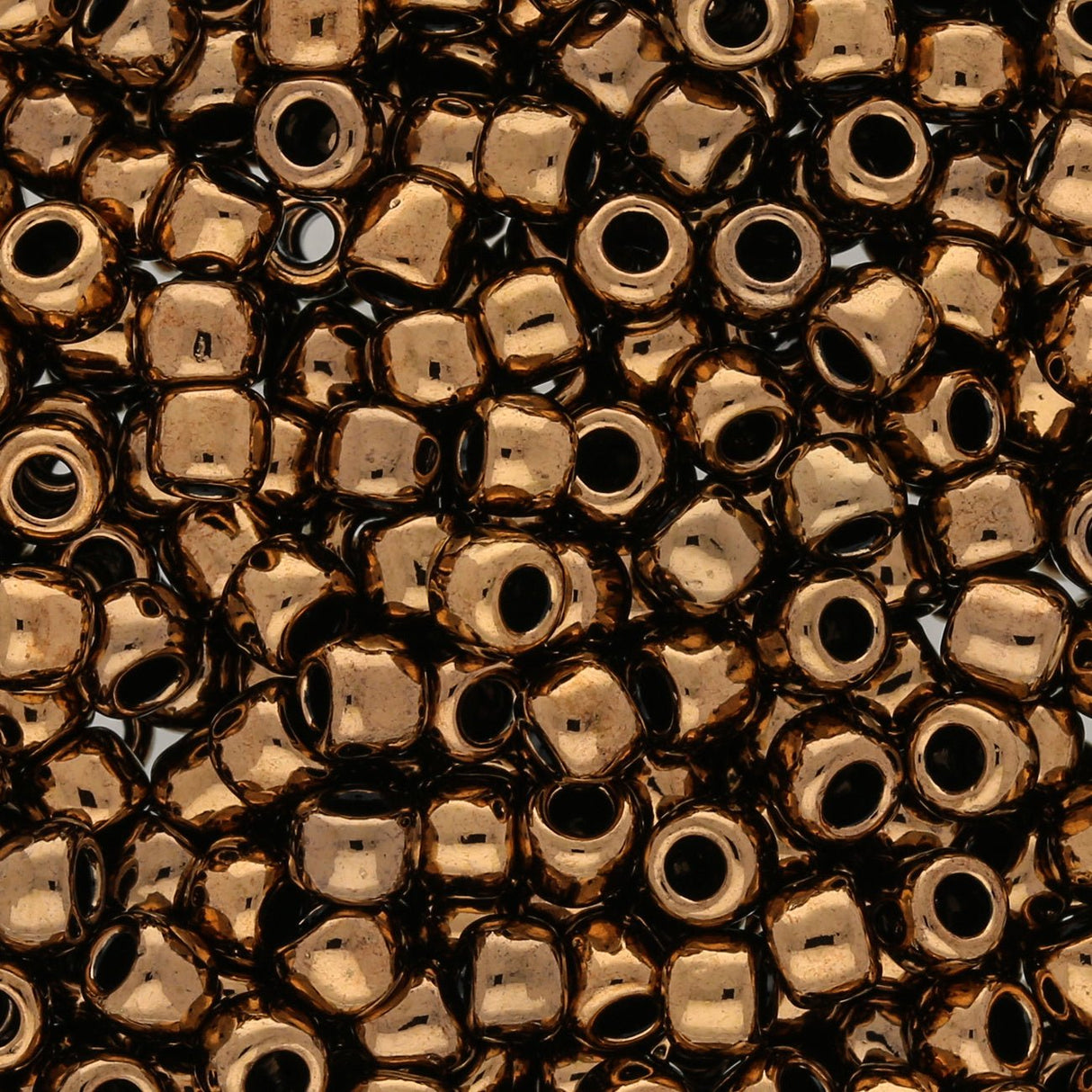 Rocailles-Perlen Toho 6/0 – Bronze - PerlineBeads