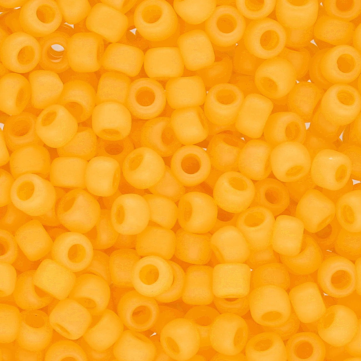 Rocailles-Perlen Toho 8/0 – Ceylon Frosted Peach Cobler - PerlineBeads
