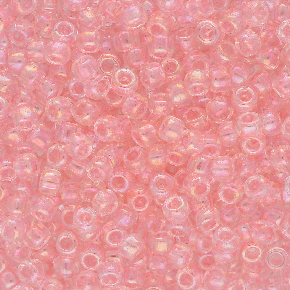 Rocailles-Perlen Toho 8/0 – Dyed-Rainbow Ballerina Pink - PerlineBeads