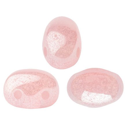 Samos® par Puca® - Opaque Light Rose Opal Luster - PerlineBeads