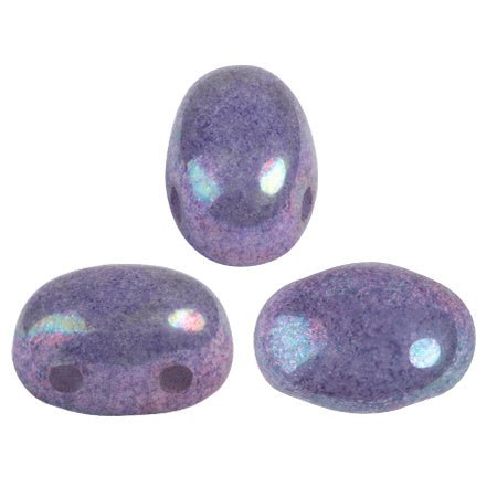 Samos® par Puca® - Opaque White Nebula - PerlineBeads