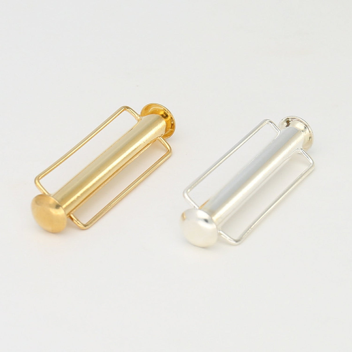 Schiebeverschluss für Webbänder 31,5 mm - vergoldet - PerlineBeads