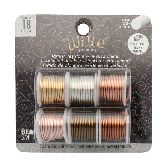Schmuckdraht-Sortiment: Wire Elements – 18 Gauge - PerlineBeads