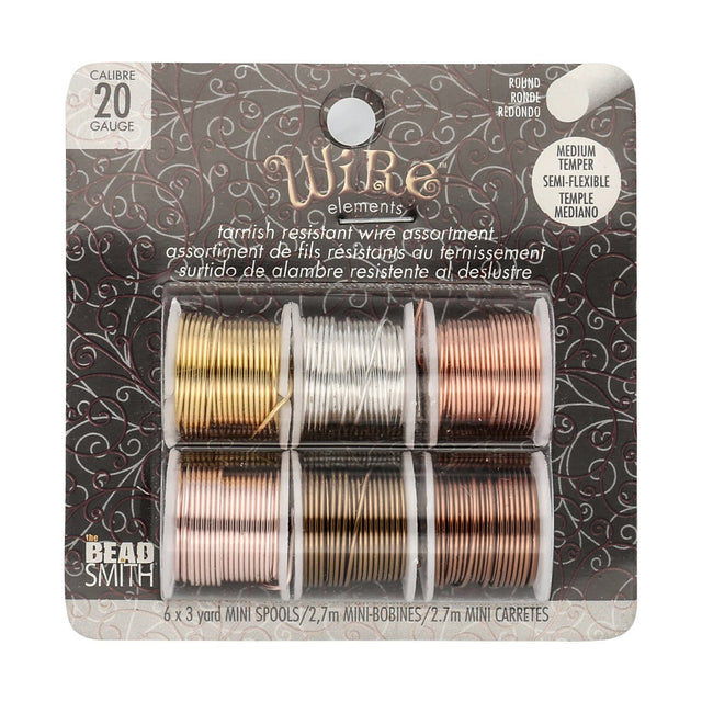 Schmuckdraht-Sortiment: Wire Elements – 20 Gauge - PerlineBeads
