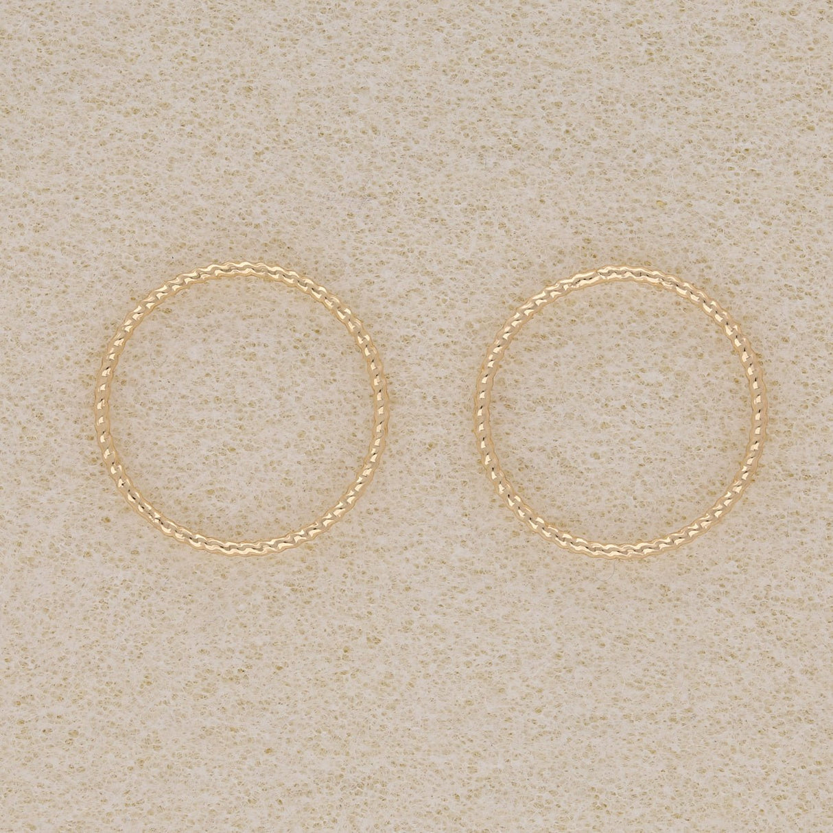 Schmuckverbinder Ringform, Ø 18 mm - Gold - PerlineBeads