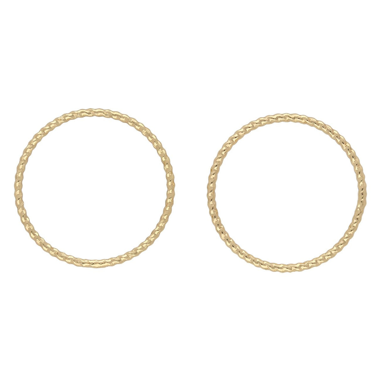 Schmuckverbinder Ringform, Ø 18 mm - Gold - PerlineBeads