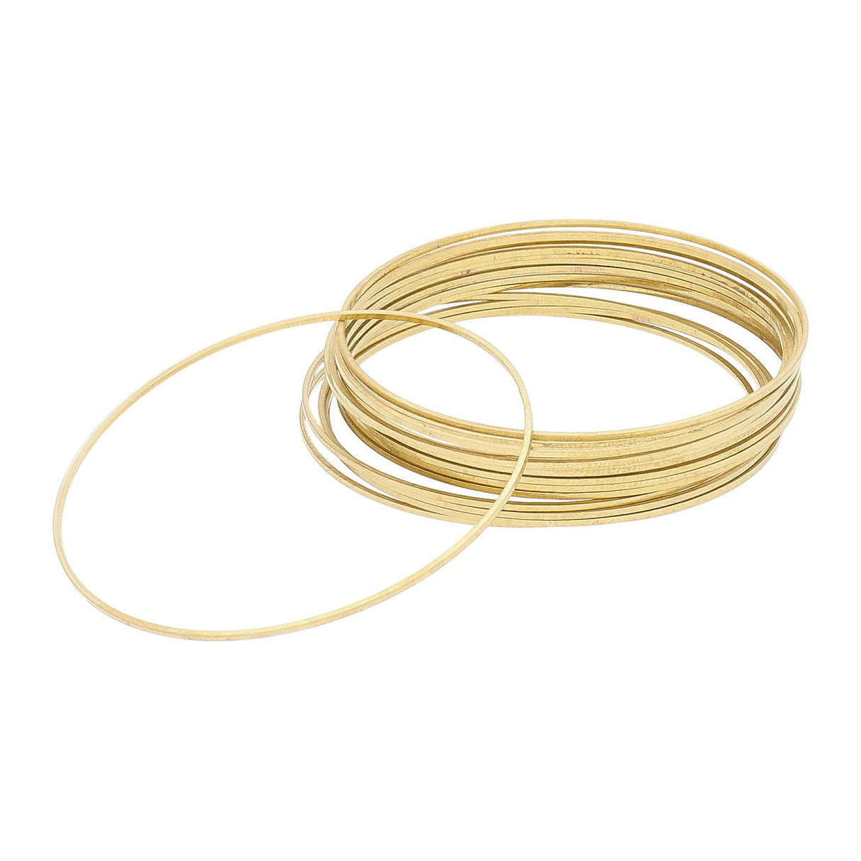 Schmuckverbinder Ringform, Ø 50 mm - PerlineBeads