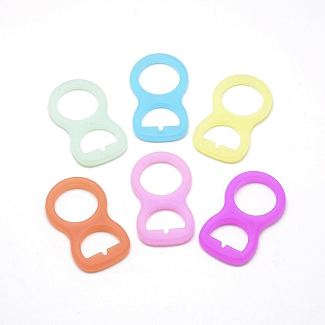 Silikonring für Schnuller - PerlineBeads