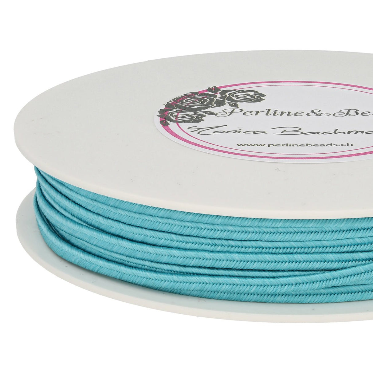 Soutache-Band (Pega) - 3 mm - Türkis - PerlineBeads