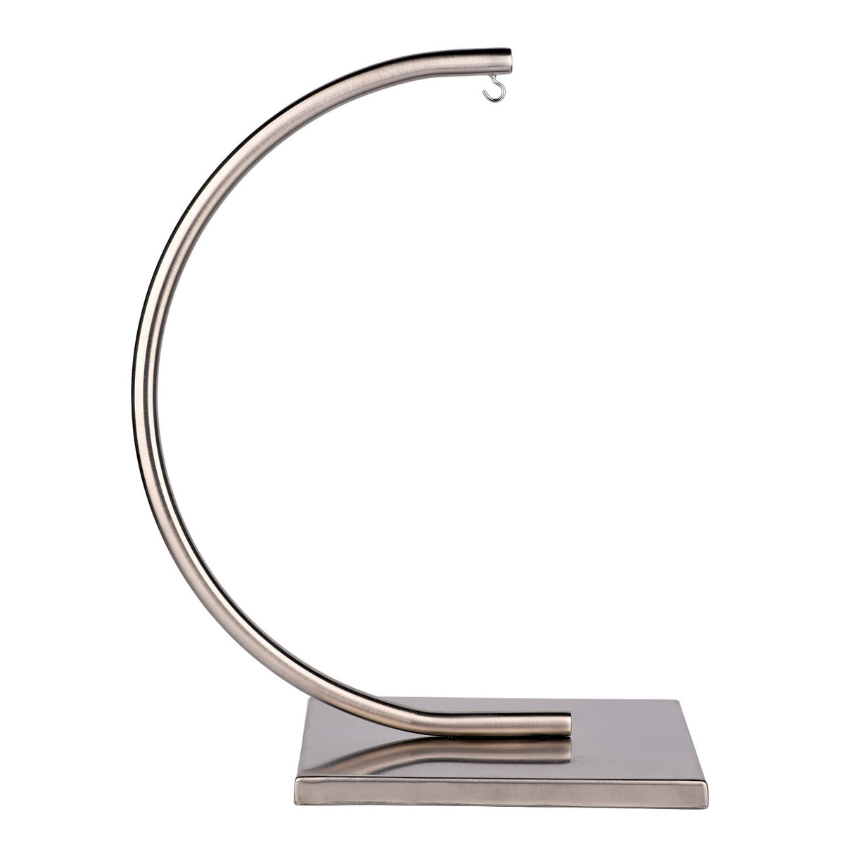 Ständer für Glas-Skulptur, New Moon, small, Edelstahl - PerlineBeads