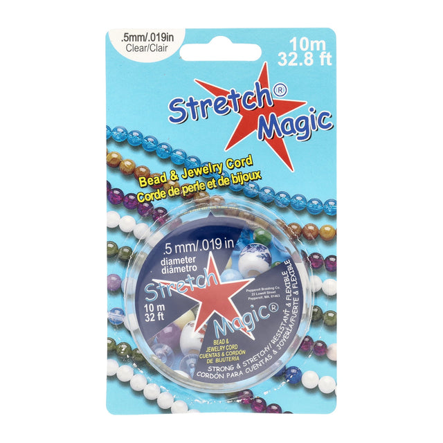 Stretch Magic 0.5 mm - Klar - PerlineBeads