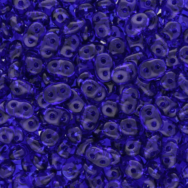 SuperDuo 2,5 x 5 mm - Cobalt - PerlineBeads