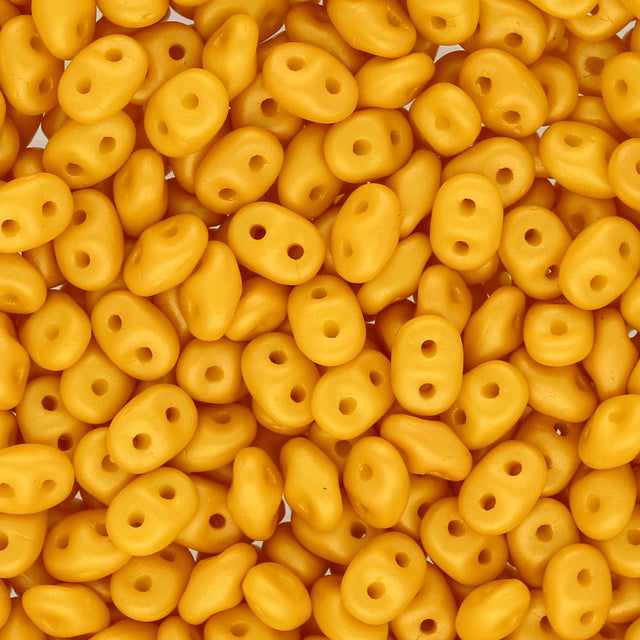 SuperDuo 2,5 x 5 mm - Powdery Sunflower - PerlineBeads