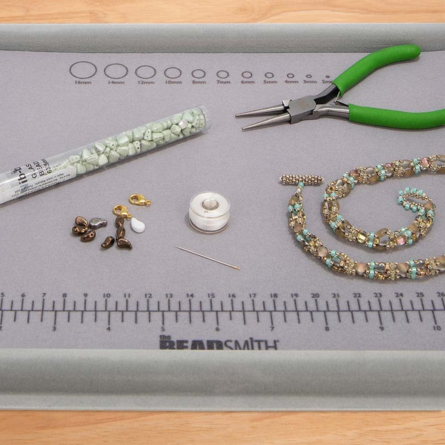 Treasure Mat Tray - Tablett für Perlen - 31,75 x 23,5 cm - PerlineBeads