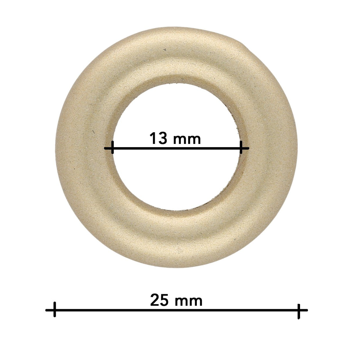 Verbindungsringe aus Kunststoff - ∅ 25 mm - PerlineBeads