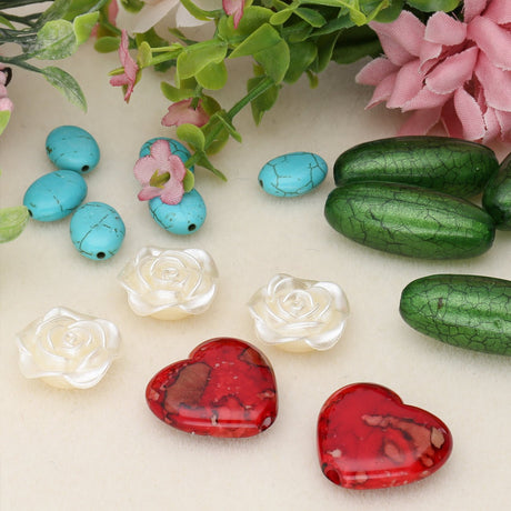 Acrylperlen - verschiedene Formen - PerlineBeads