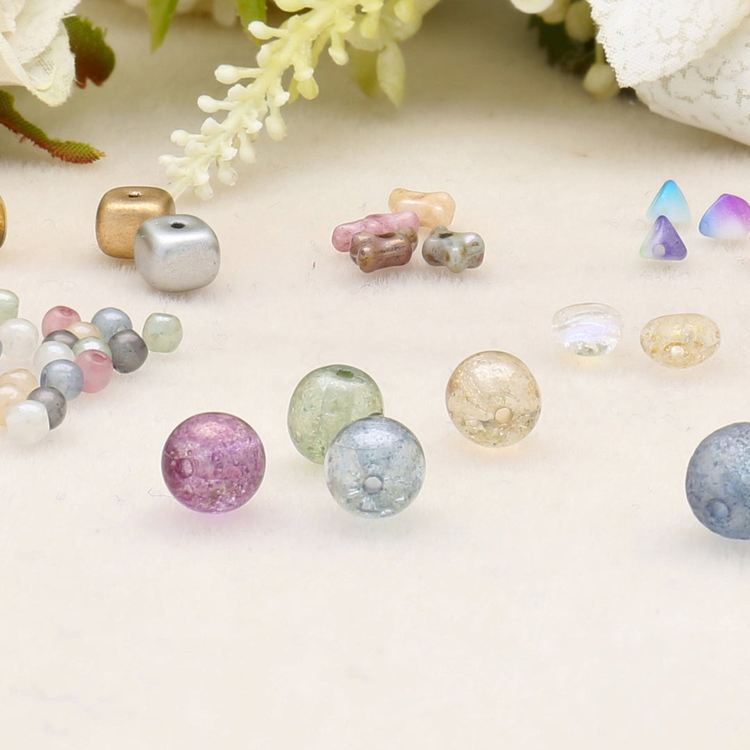 Glasperlen in den verschiedensten Formen⎢ – PerlineBeads