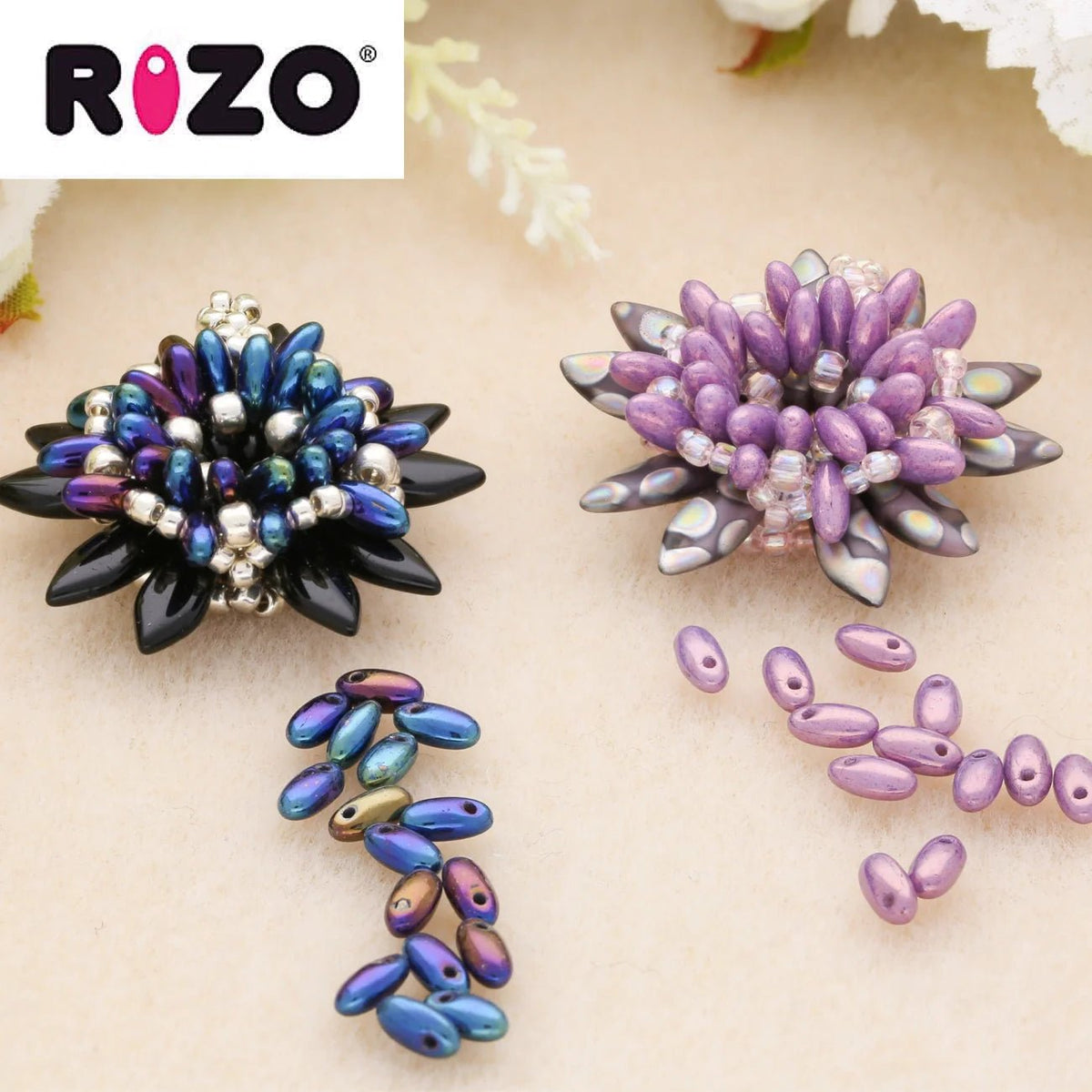 8100 Rizo Rizo Glasperlen - PerlineBeads SA