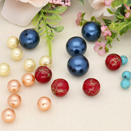 Runde Acrylperlen - PerlineBeads