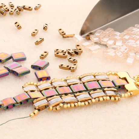 Tila, Half Tila, Quarter Tila - PerlineBeads