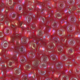 Perline Rocailles Miyuki 6/0 - Silverlined Flame Red