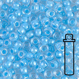 Rocailles-Perlen Miyuki 6/0 – Luminous Ocean Blue