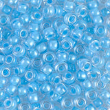 Rocailles-Perlen Miyuki 6/0 – Luminous Ocean Blue