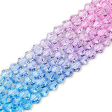 Toupies en verre ⋅ 6 mm ⋅ Cotton Candy