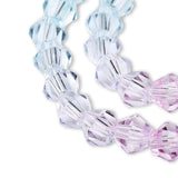 Toupies en verre ⋅ 6 mm ⋅ Pink Breeze
