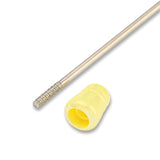 Stylo bille à perler • revêtement UV • jaune champagne • 150mm