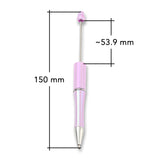 Stylo bille à perler • revêtement UV • violet • 150mm